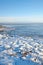 Danish Winter landscape by the coast of Kattegat. Photos of Danish winter by the coast of Kattegat..