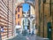 Dante statue in Piazza Signori