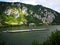 Danube canyon - Barge floating