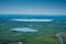 Danube Delta Aerial View over Unique Nature