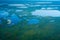 Danube Delta Aerial View over Unique Nature