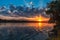 Danube Delta Vegetation and wildlife Sunrise