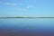 Danube delta wetland landscape in Romania.