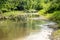 the Danube disappears at Donaueschingen Germany