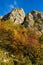 Danube gorge in Djerdap on the Serbian-Romanian border