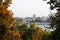 Danube river and the chain bridge in Budapest, Hungary.