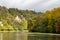 Danube valley at Danube breakthrough near Kelheim, Bavaria, Germany