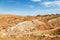 Danxia Feng, or Colored Rainbow Mountains, in Zhangye, Gansu, China