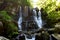 The Dardagna waterfalls are located in the upper Bolognese Apennines