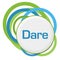 Dare Random Green Blue Rings