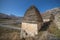 Dargavs is the city of the dead. Medieval necropolis in the Caucasus Mountains