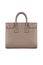 Dark beige womans handbag