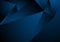 Dark blue abstract concept polygonal tech background