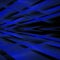 Dark blue background with intersecting diagonal shaded straight lines.