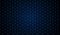 Dark blue blockchain technology background with dots and hexagons