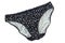 A dark blue colored pantie for women