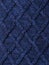 Dark blue melange background close up. Image with different types of knitting