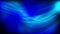 Dark blue smooth blurred waves abstract motion background