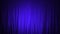 Dark blue transparent window curtains opening RGB+Alpha