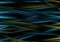 Dark blue and yellow smooth glowing stripes background