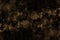 Dark brown color abandoned concrete wall surface for texture background