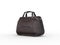 Dark brown modern handbag