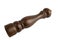 Dark brown pepper mill