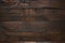 Dark brown rustic aged barn wood planks background