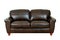 Dark brown sofa