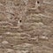 Dark brown travertine stone background. Seamless square texture,