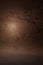 Dark brown vintage texture wall scratch blurred stain background. Marble design photo studio portrait backdrop, banner website