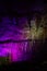 Dark cave purple lights Prometheus Cave