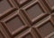 Dark chocolate block background