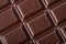 Dark chocolate block background