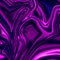 Dark chromatic purple liquid abstract illustration