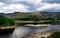 Dark clouds over low water Haweswater Reservoir