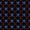 Dark color  geometrical repeat indian mughal pattern