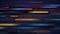 Dark colorful blurred stripes abstract tech video animation