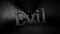 Dark corridor full of horror. Dark evil fear corridor.