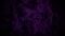 Dark cowhide background in the violet light