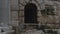 Dark entrance in Antonine fountain in Sagalassos ancient, Turkey