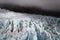 Dark glacier landscape - New Zealand