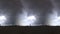 Dark gray cumulus clouds loop