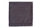 Dark gray textile napkin on white