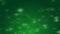 Dark green animated background with small flying blinking stars