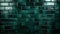 Dark green brick subway tiles ceramic wall texture