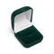 Dark green jewelry box
