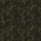 Dark green khaki wool camouflage pattern . Stylish knitted military camo. Seamless texture. Vector