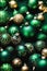 Dark green themed christmas wallpaper, xmas background