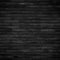 Dark grey black color brick wall background. Squared abstract image, copy space